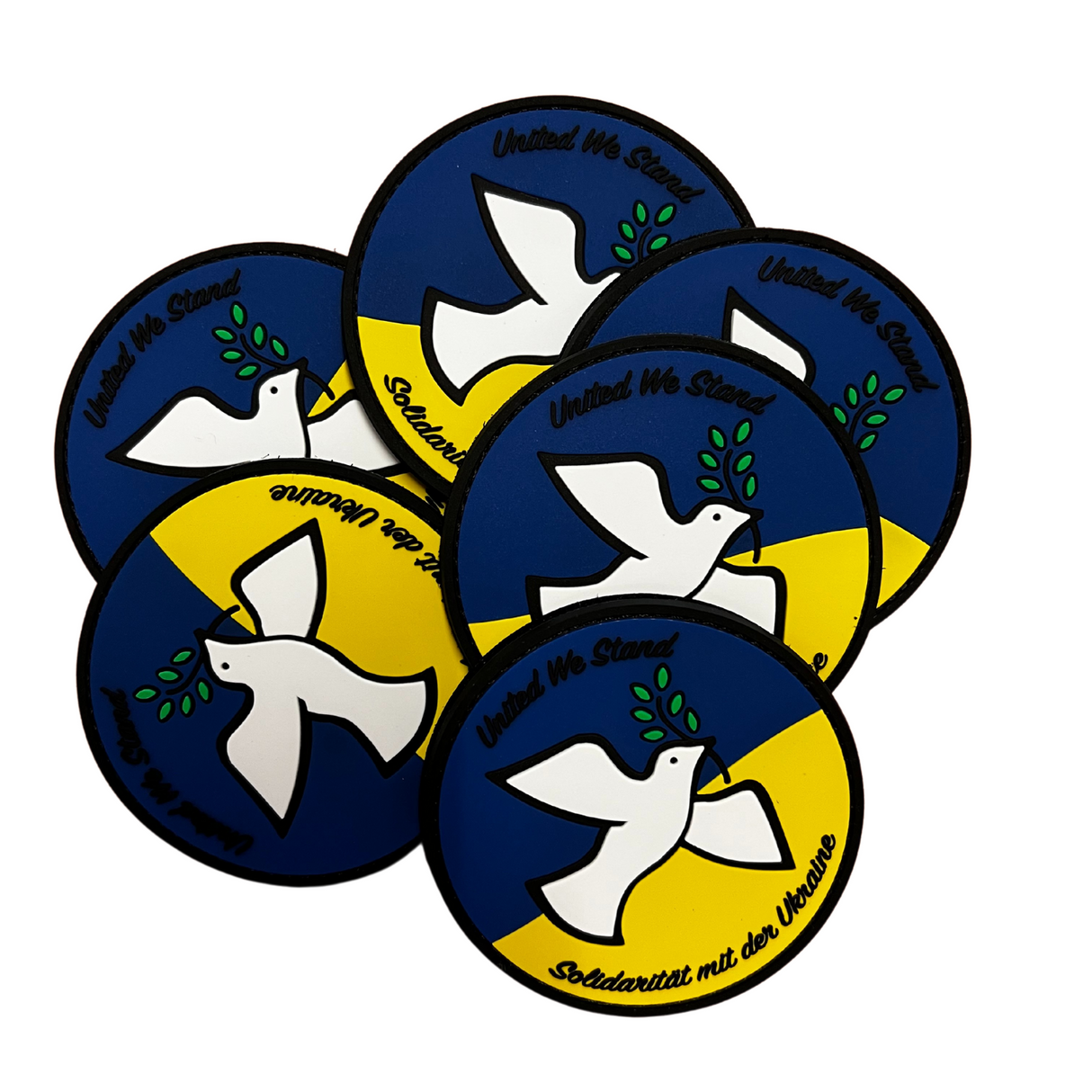 Ukraine Solidarity Patch Rubber Patch