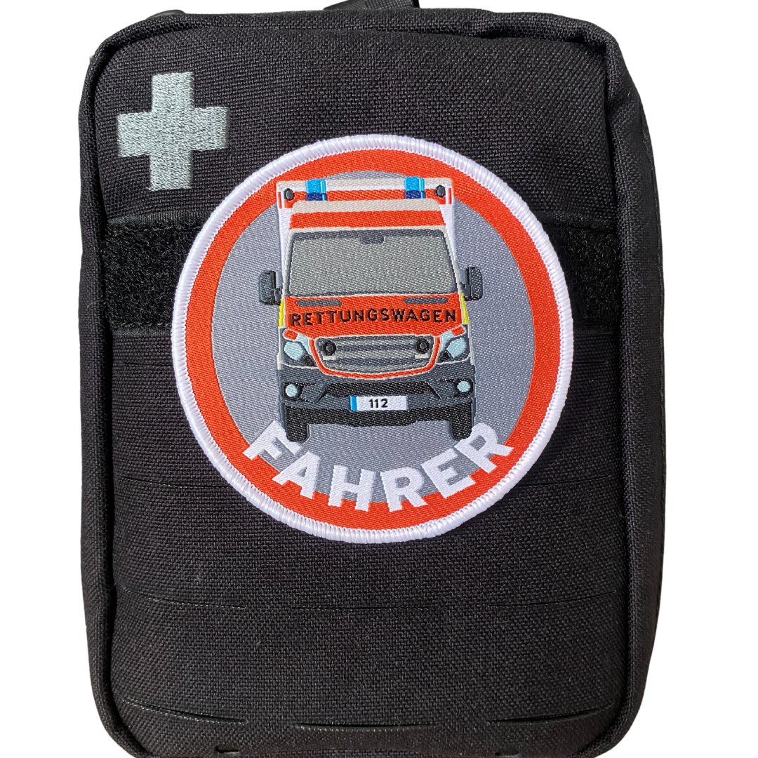 Rettungswagenfahrer Textil Patch