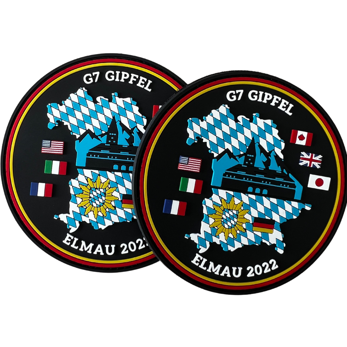 G7 Gipfel 2022 Rubber Patch