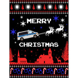 Bus Merry Christmas 5er Set Weihnachtskarten - Polizeimemesshop