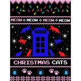 Christmas Police Cats 5er Set Weihnachtskarten - Polizeimemesshop