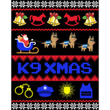 K9 Xmas 5er Set Weihnachtskarten - Polizeimemesshop