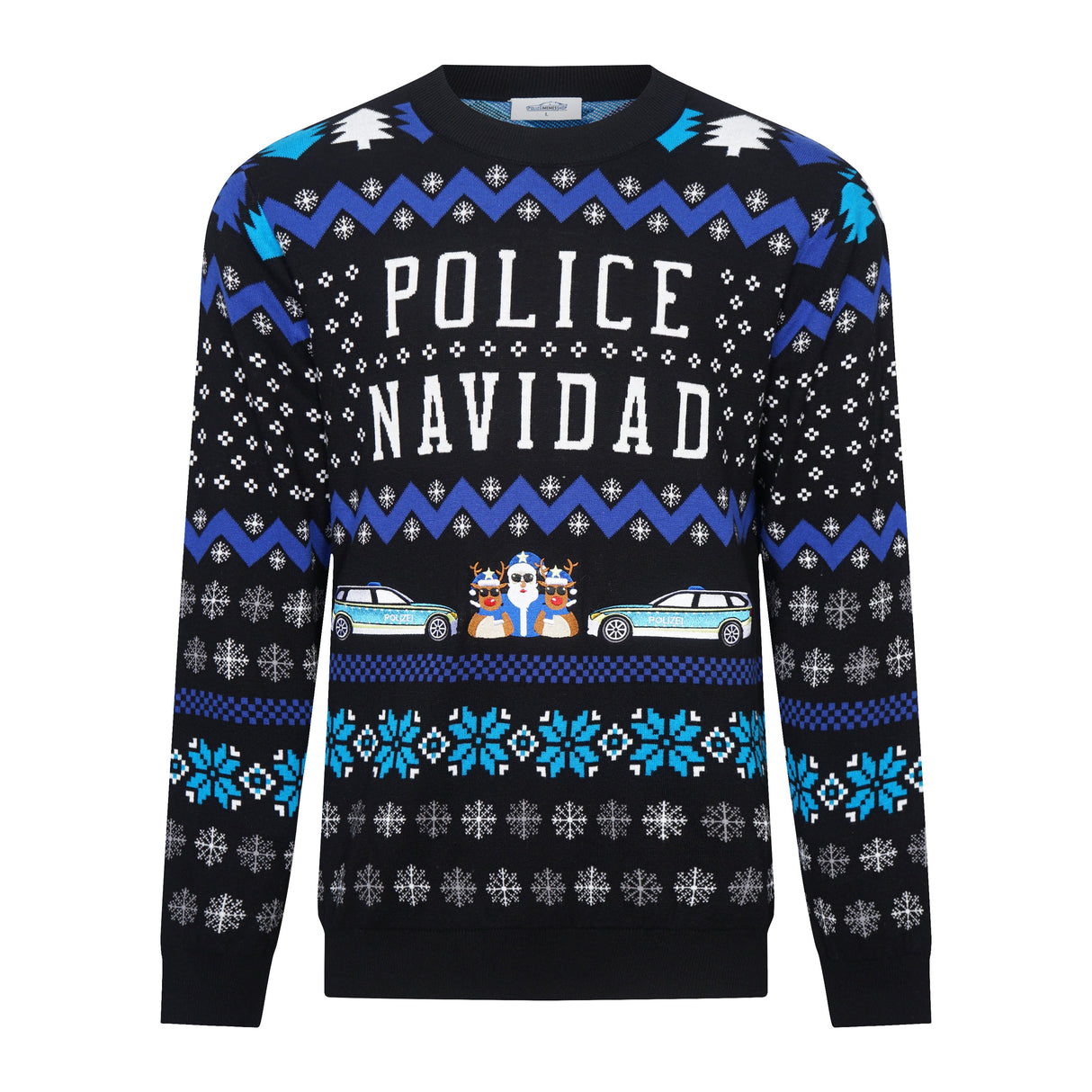 Police Navidad Xmas Sweater Version 2022