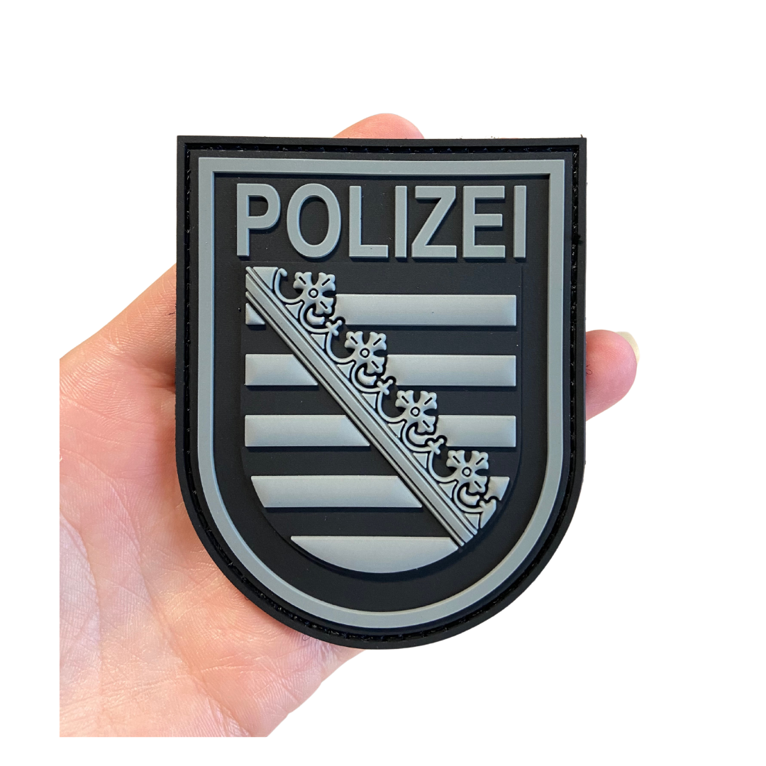 Police Saxony "Black Ops" patch