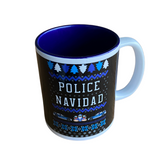 Police Navidad Mug