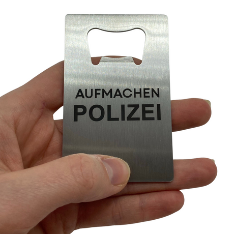 Police bottle opener