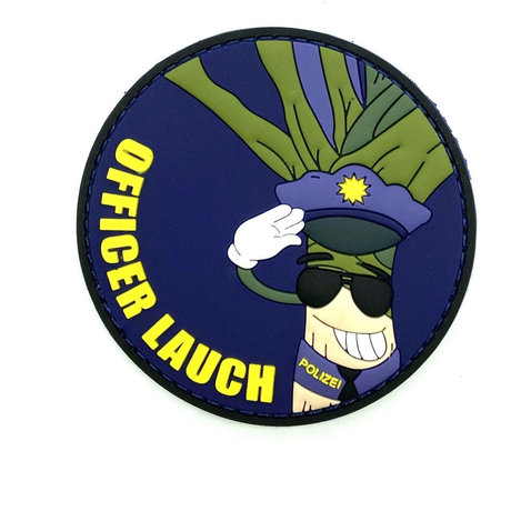 Officer Lauch Rubberpatch - Polizeimemesshop
