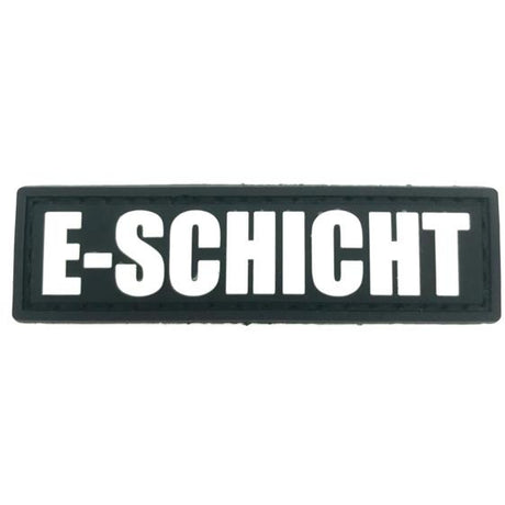 Schicht A-E "Glow in the Dark" Rubberpatch - Polizeimemesshop