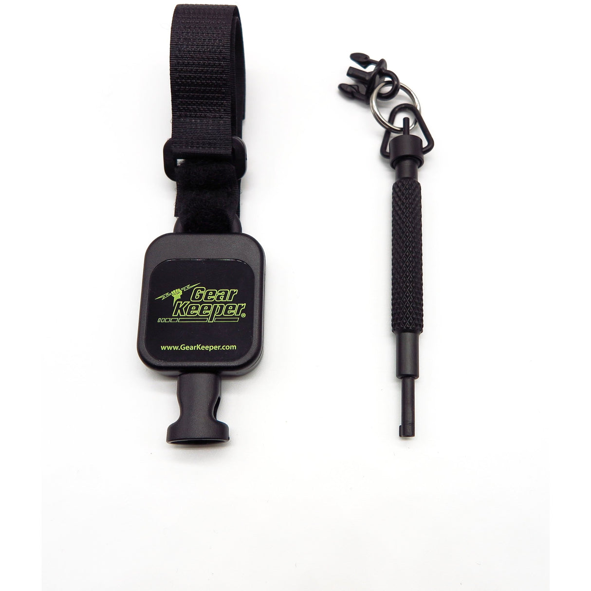 Gear Keeper "RT5" mit Klettsystem & Taktischer Handfesselschlüssel Set - Polizeimemesshop