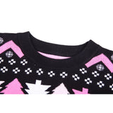 Pink Police Navidad Xmas Pulloverkleid - Polizeimemesshop