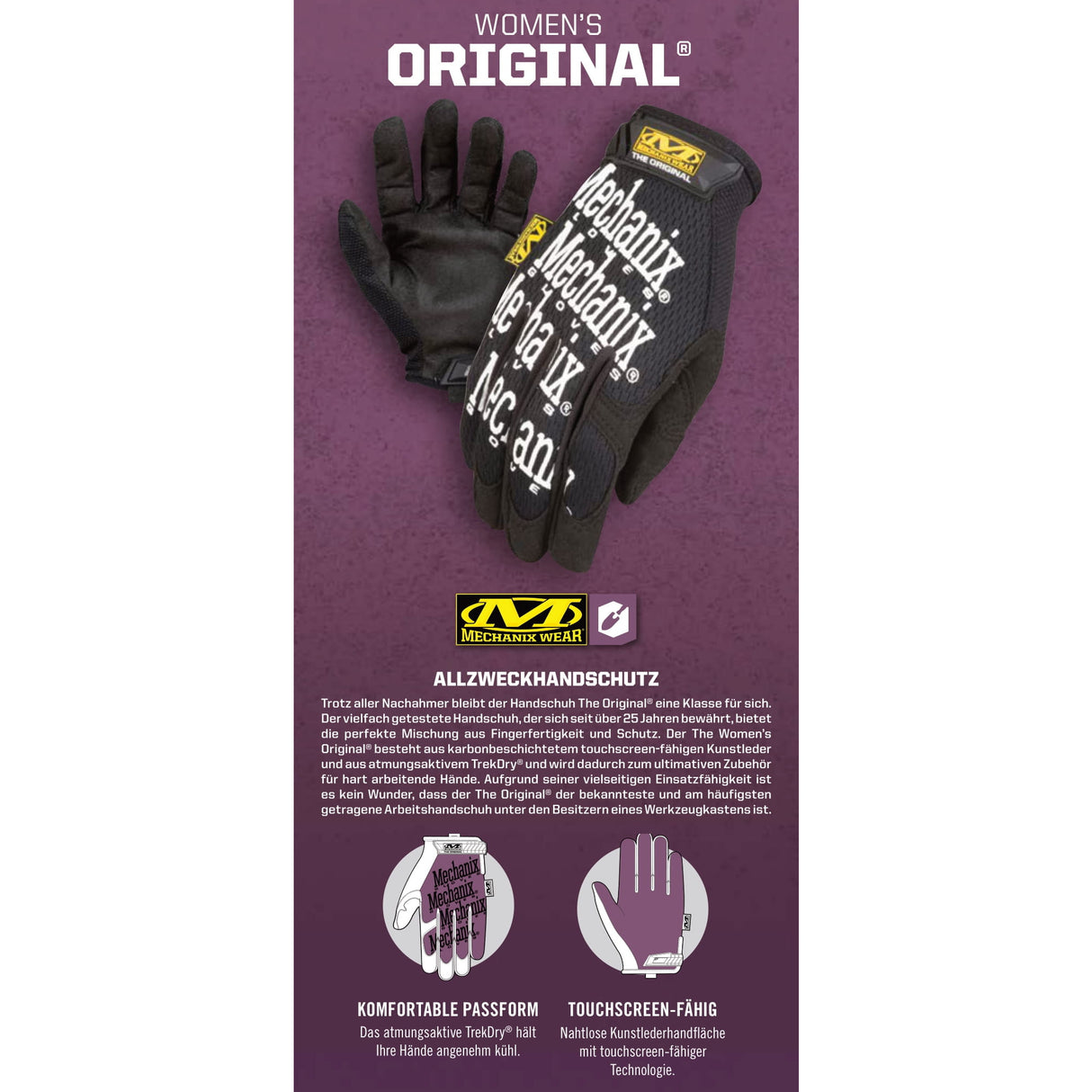 Mechanix Original Covert Handschuhe