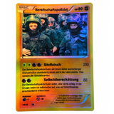 Bereitschaftspolizist Sticker 4er Pack