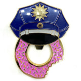 Police donut bottle opener