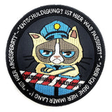 Police Cat Textile Patch