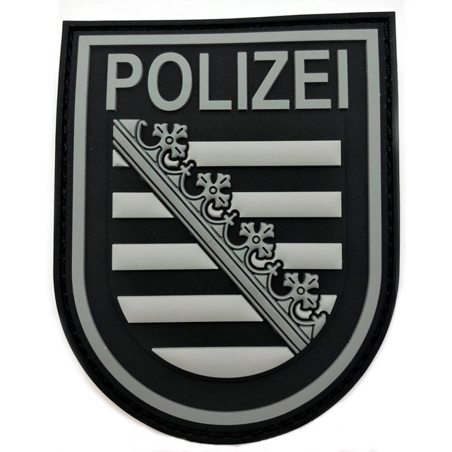 Polizei Sachsen "Black Ops" Patch - Gears & Patches GmbH