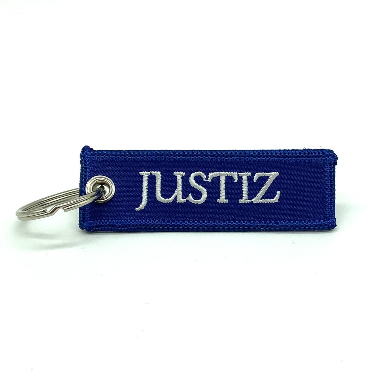 Justice keychain textile