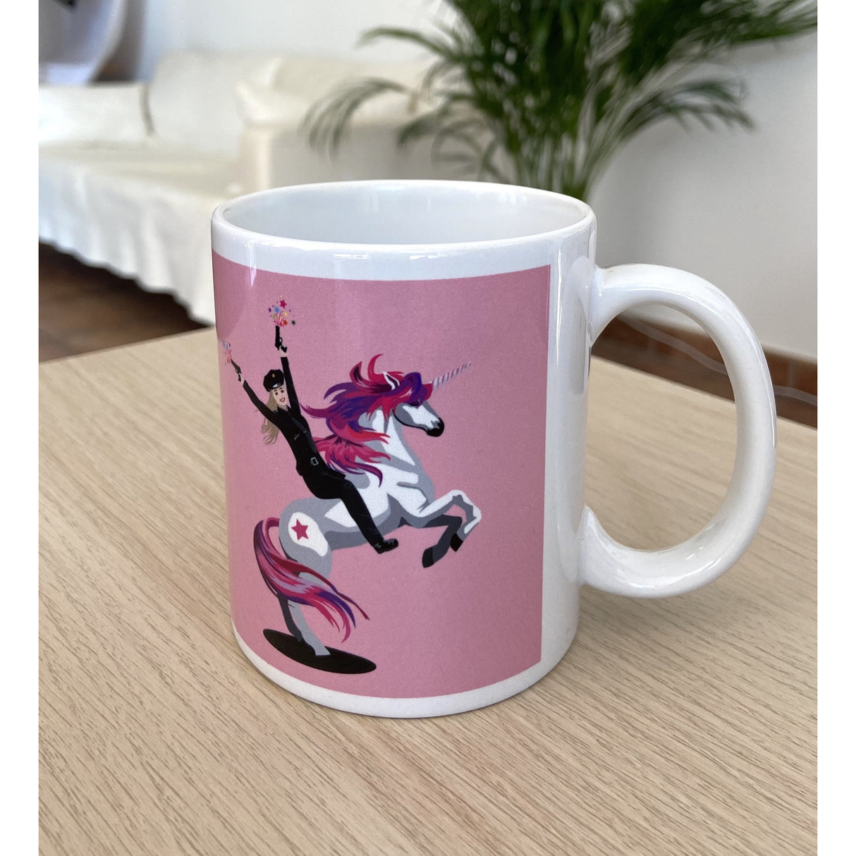 Police Unicorn Mug