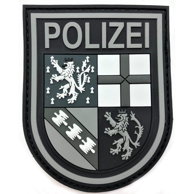 Polizei Saarland "Black Ops" Patch - Gears & Patches GmbH