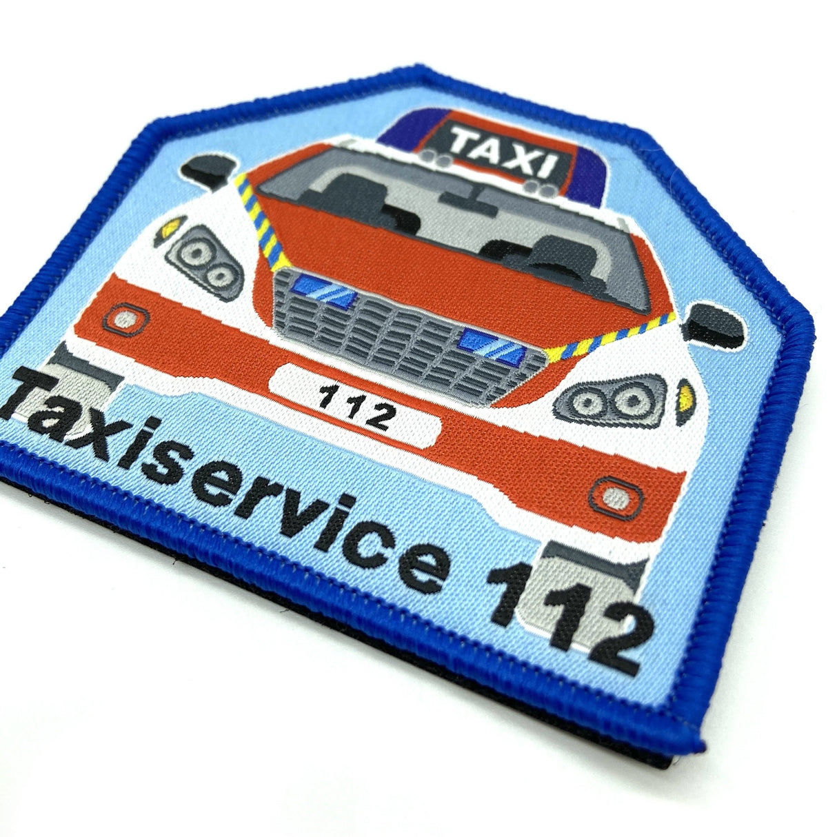 112 Taxi Textil Patch