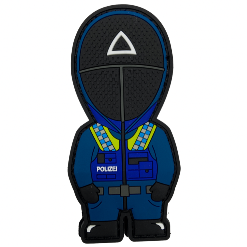 Police Staff Member Rubber Patch
