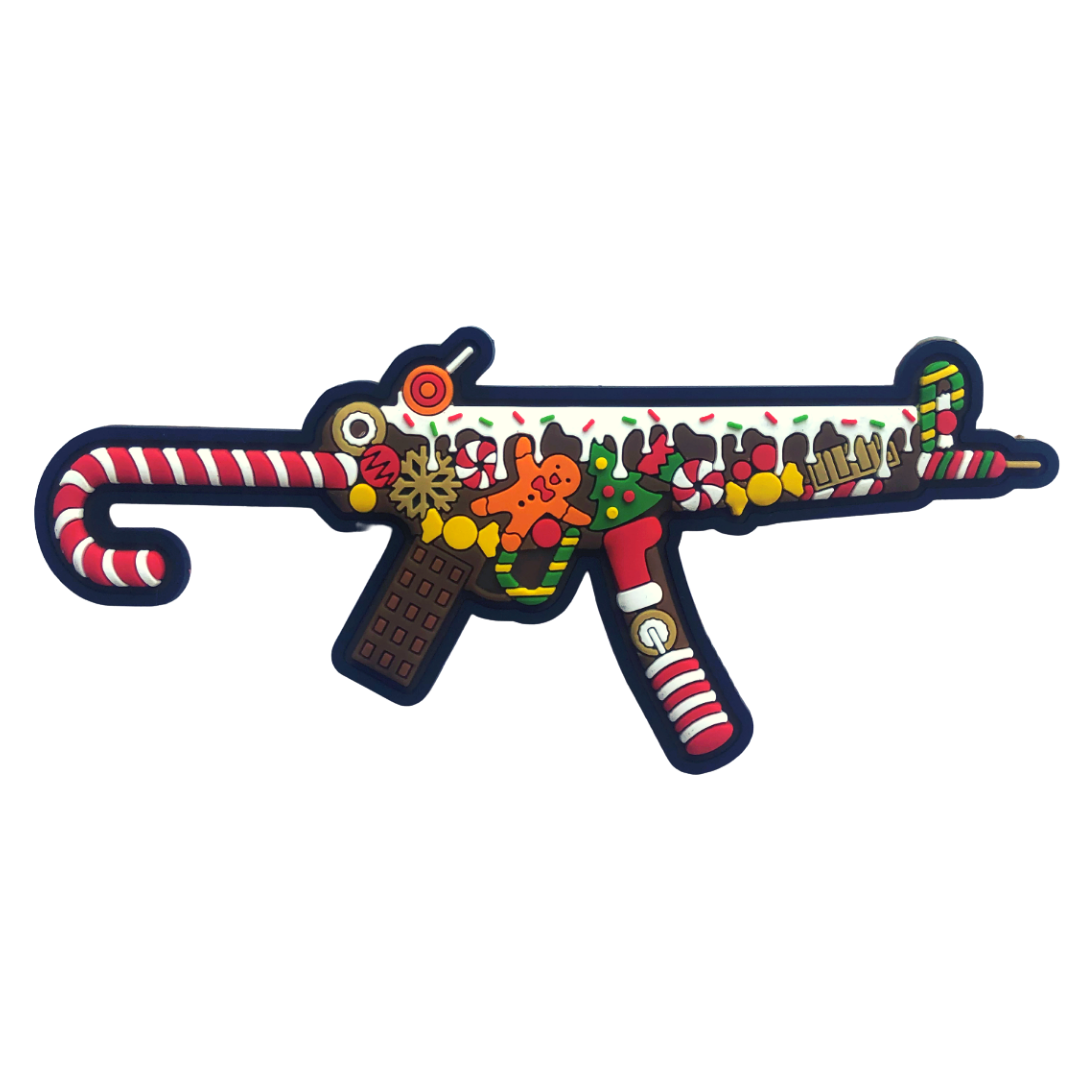 Xmas MP5 Rubber Patch